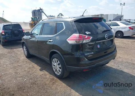 2016 Nissan Rogue S из США, поврежденный, VIN KNMAT2MV2GP730023